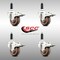 Service Caster 3 Inch 316SS High Temp Glass Filled Nylon 7/8 Inch Stem Caster Set Lock Brake SCC-SS316TTLEX20S314-GFNSHT-78-4 - alternate 4